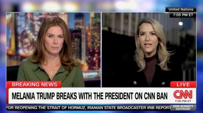 Betsy Klein talks Melania Trump on CNN with Erin Burnett.