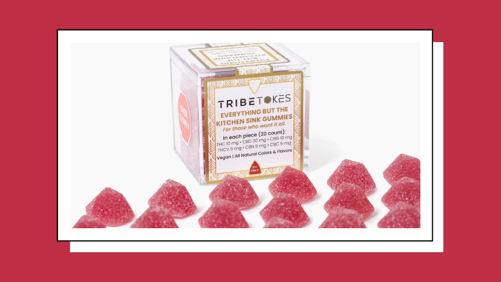 TribeTokes cannabis gummies