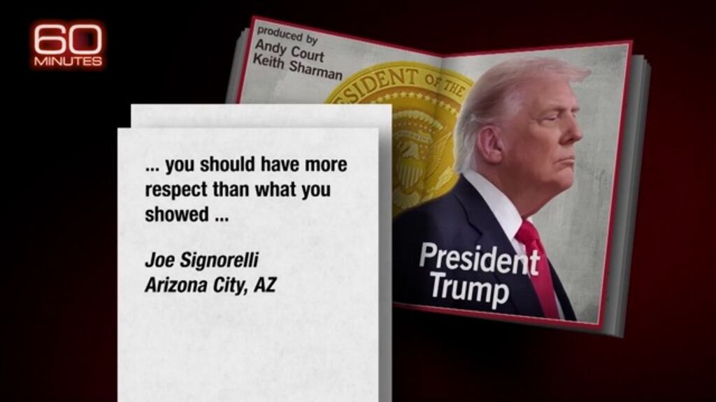 ‘60 Minutes’ Comes Out Swinging After Trump Interview Meltdown