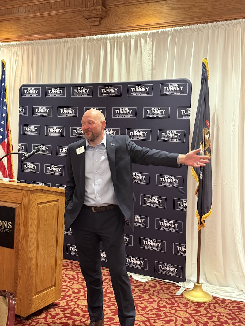 Republican candidate and attorney Jason Tunney is running for the Michigan Senate as a moderate.