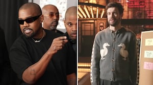 Kanye West and Jack Whitehall