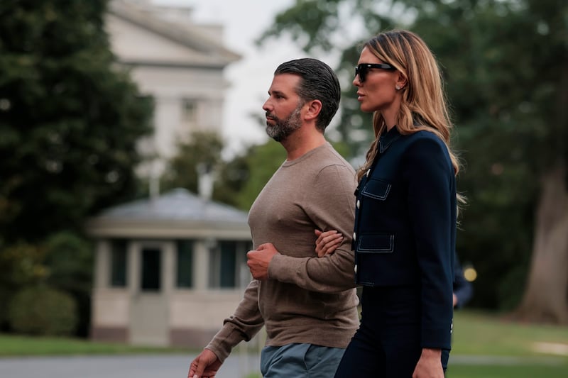 Donald Trump Jr. and Bettina Anderson