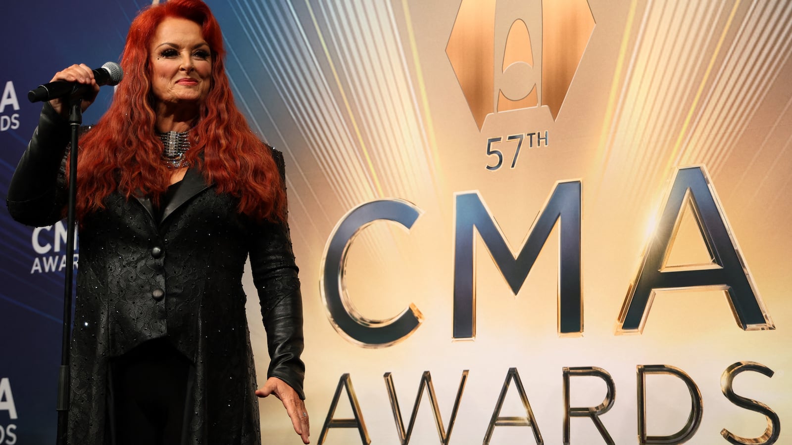 Wynonna Judd at the 57th Annual CMA Awards in Nashville, Tennessee, Nov. 8, 2023.