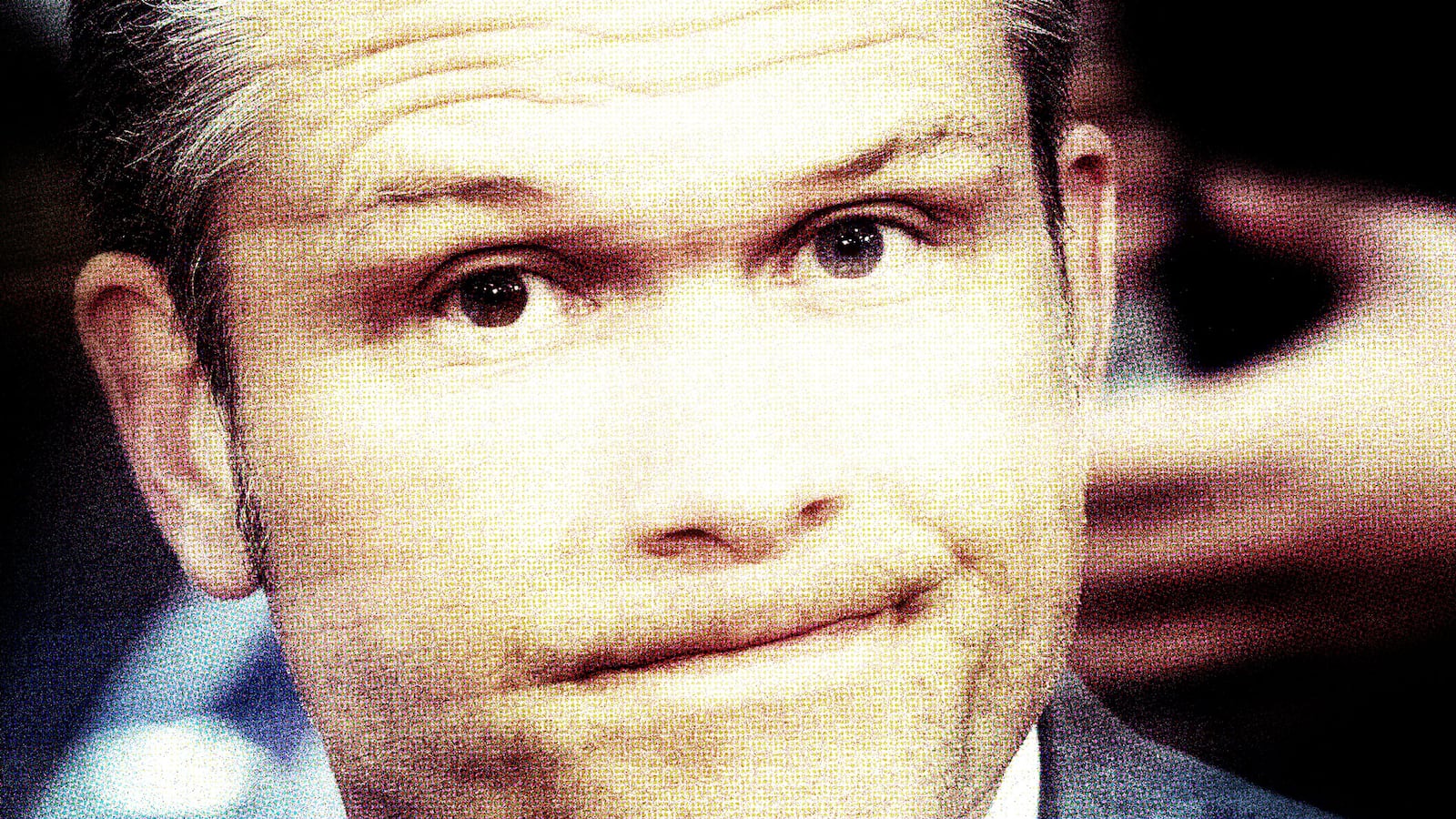 Illustration of Pete Hegseth