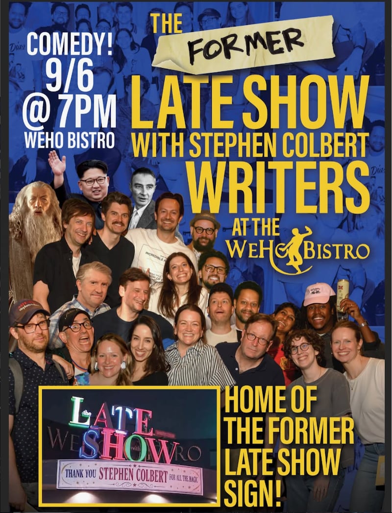 colbert writers