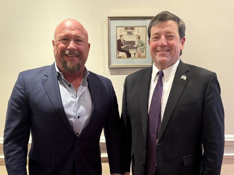 Alex Jones and Ed Martin