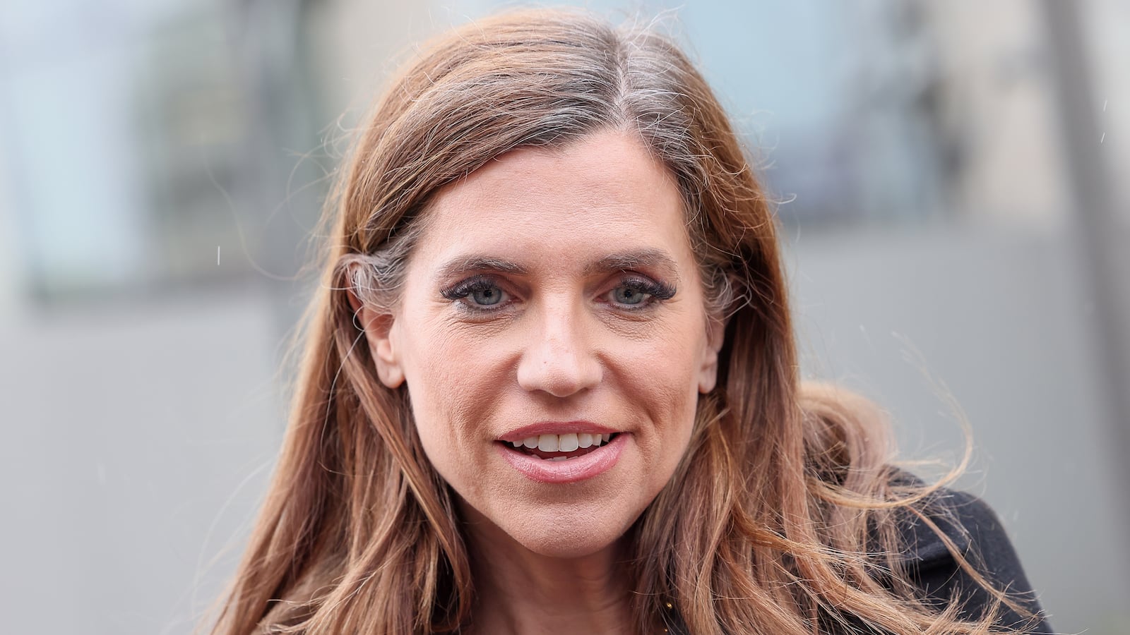 WASHINGTON, DC - FEBRUARY 28: Rep. Nancy Mace (R-SC) speaks to the media outside the Thomas P. O'Neil Jr. House Office Building on February 28, 2024 in Washington DC. A mobile billboard sponsored by the Congressional Integrity Project circled the building during a closed-door deposition with Hunter Biden and Republican lawmakers. The mobile billboard is calling on House Republicans to drop the impeachment inquiry of President Biden after their star witness Alexander Smirnov was charged with lying to the FBI and accusing him of being a Russian intelligence asset. (Photo by Jemal Countess/Getty Images for Congressional Integrity Project)
