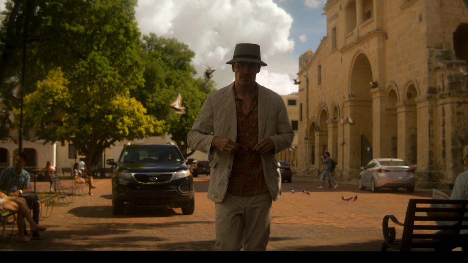 Photo still of Michael Fassbender in 'The Killer'