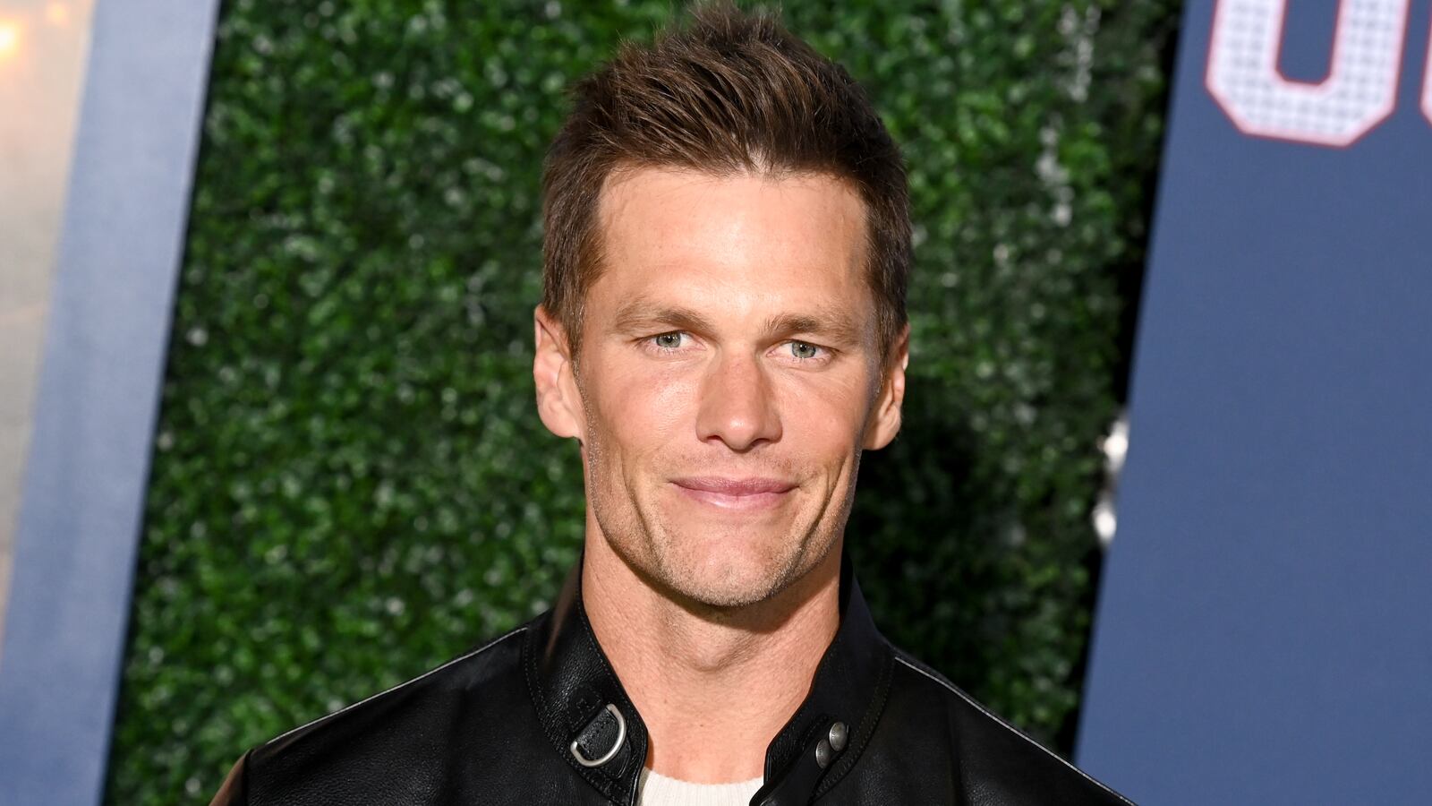 Tom Brady at the premiere of "80 For Brady".