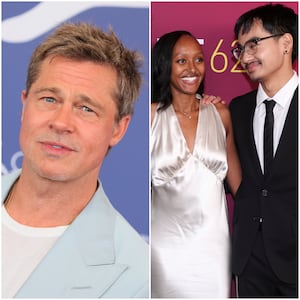 Brad Pitt, Maddox and Zahara