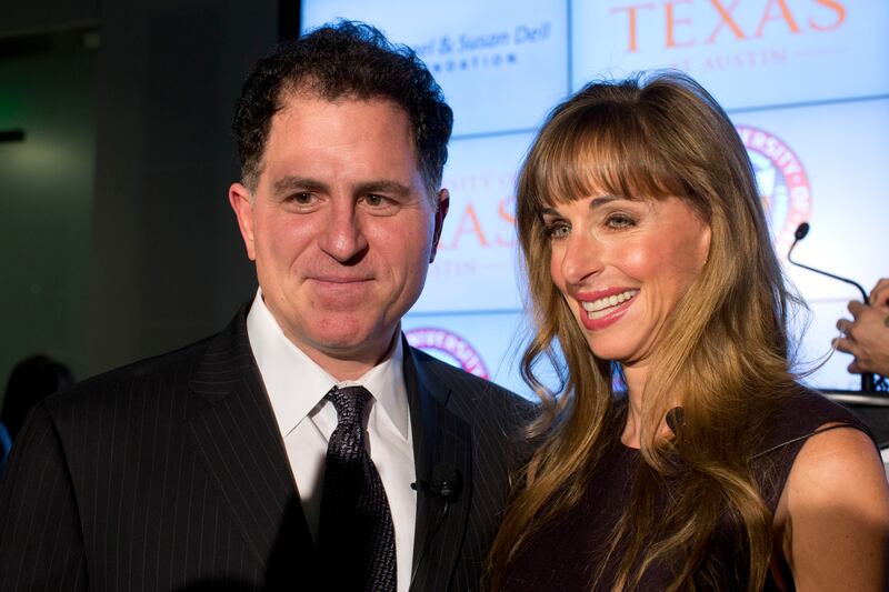 Dell Technologies CEO Michael Dell and his wife, Susan, live in Austin, Texas.