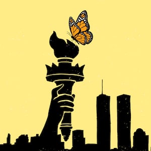 September 11, monarch butterfly