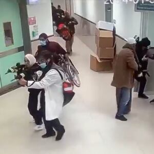 Israeli undercover forces raid Ibn Sina Hospita in Jenin, West Bank, in an operation which killed 3 militants.