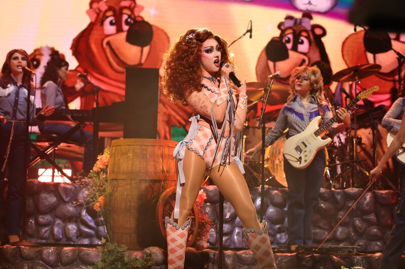 Chappell Roan on Saturday Night Live. Will Heath/NBC via Getty Images