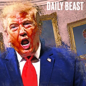 Donald Trump in the Oval Office
