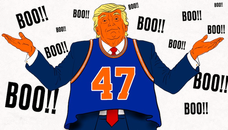 Donald Trump illustration, illo