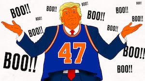Donald Trump illustration, illo