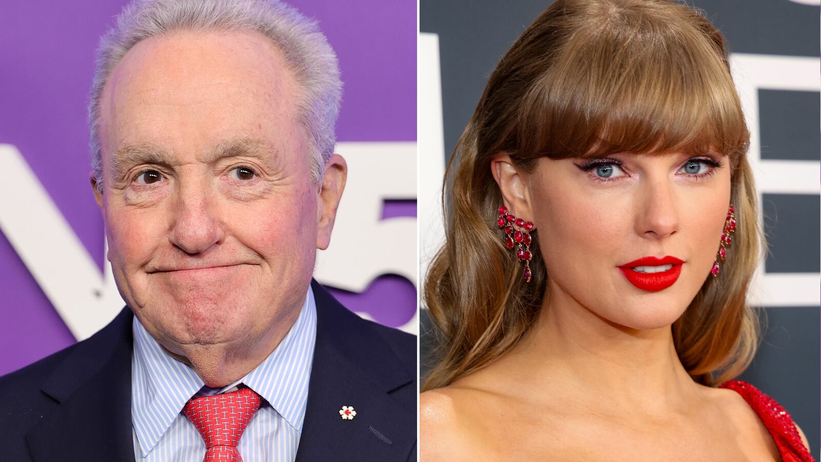 Lorne Michaels and Taylor Swift