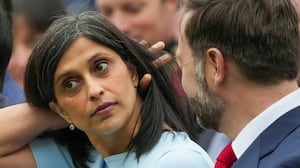 Second lady Usha Vance, and U.S. Vice President JD Vance.