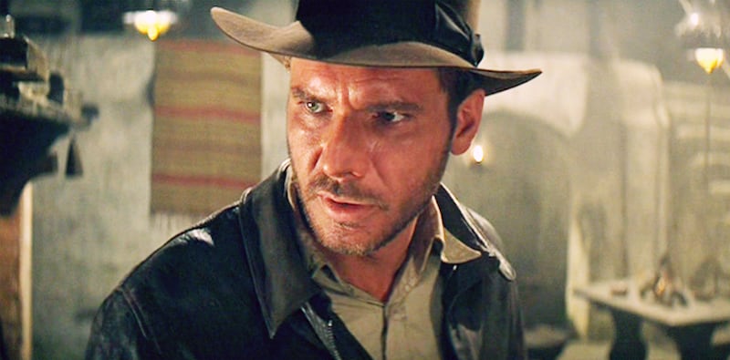 Harrison Ford as Indiana Jones in Indiana Jones: Raiders of the Lost Ark.