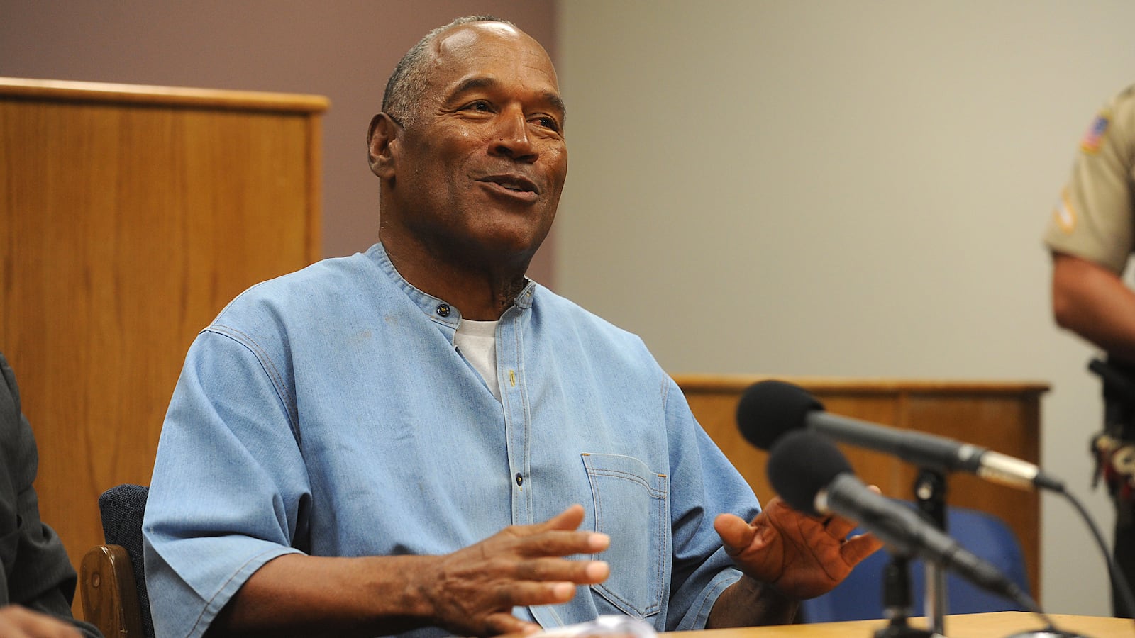 A photo of O.J. Simpson.