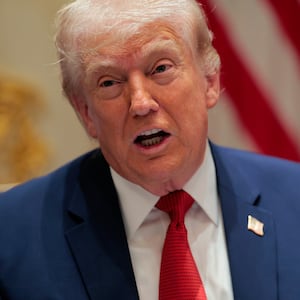 President Donald Trump speaks during a Cabinet meeting in the Cabinet Room of the White House on March 26, 2026 in Washington, DC. This is Trump's second Cabinet meeting of 2026 and the first since the United States and Israel began attacking Iran on February 28.