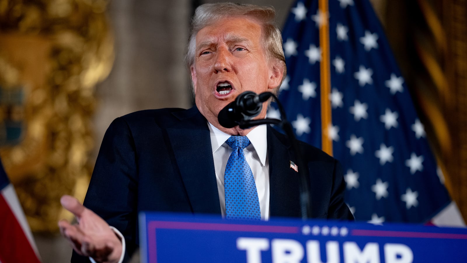 Donald Trump has called for any potential government shutdown to begin now so it’s a “Biden problem.”