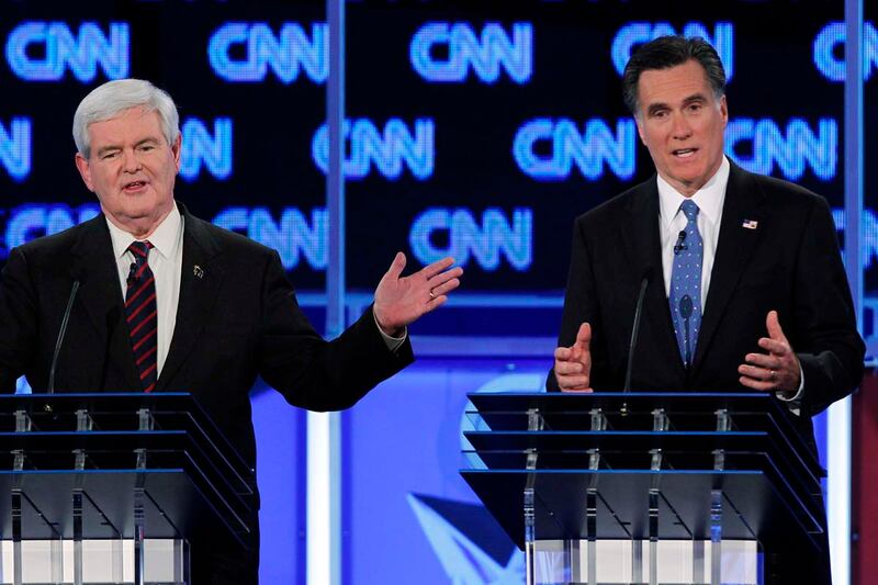articles/2012/01/27/newt-gingrich-s-blowhard-ideas-go-nowhere-cnn-gop-debate-rivals-say/debate-reax-romano_slxvyn