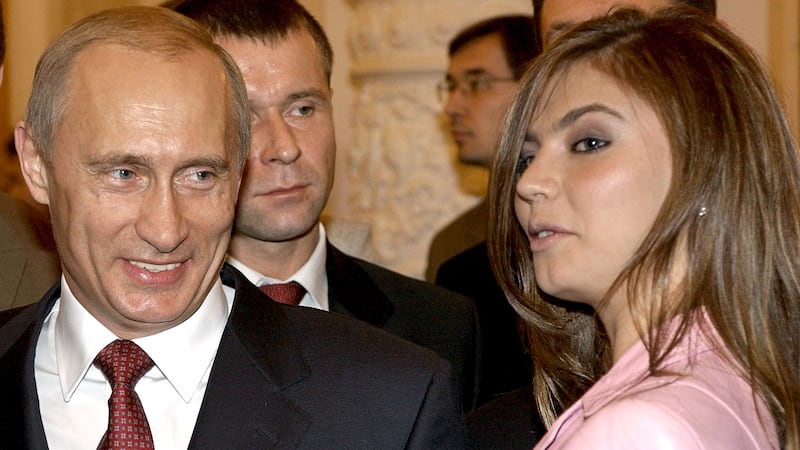 Russian President Vladimir Putin and Alina Kabaeva