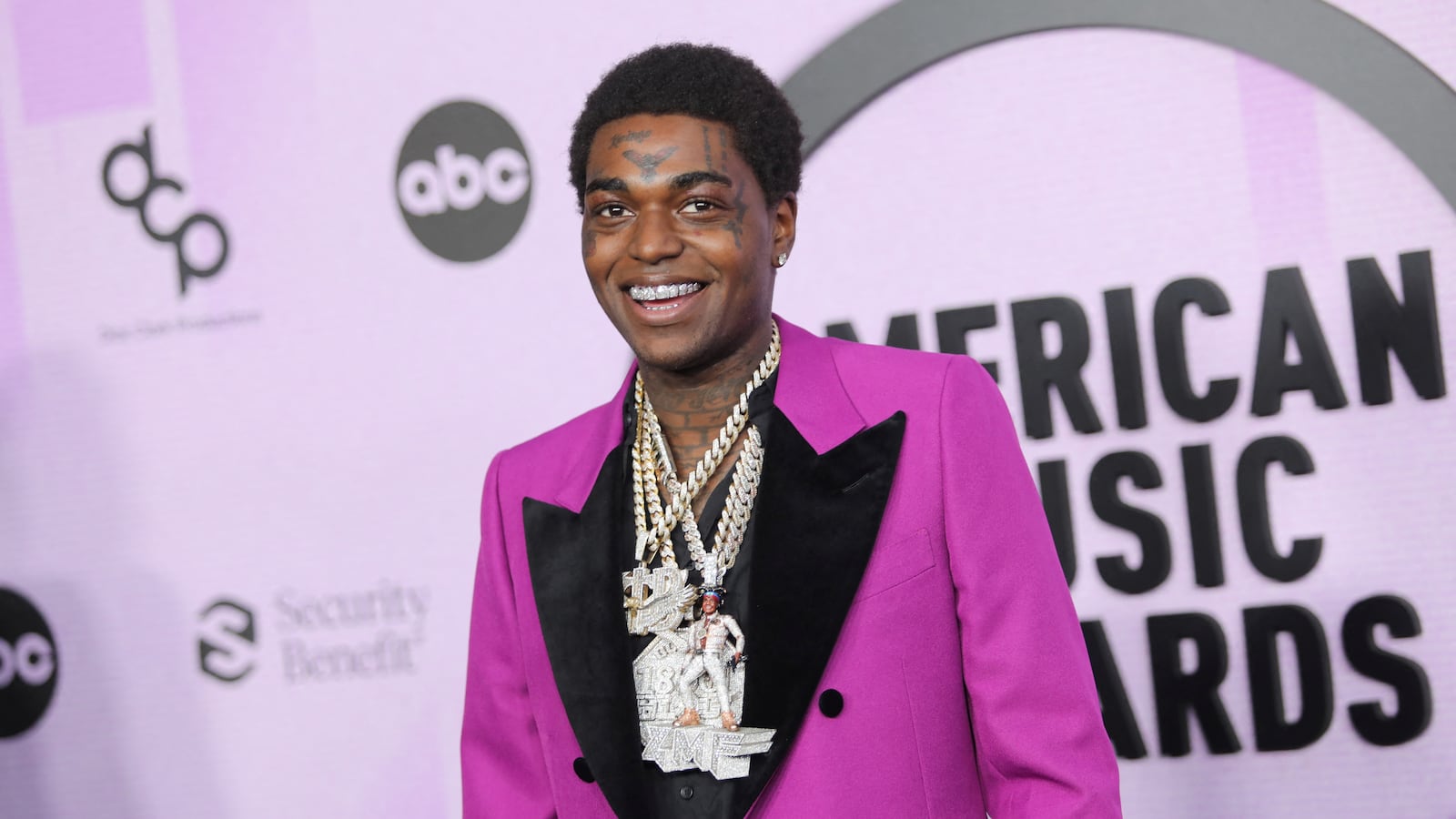 Kodak Black attends the 2022 American Music Awards at the Microsoft Theater, in Los Angeles, California, U.S., November 20, 2022.
