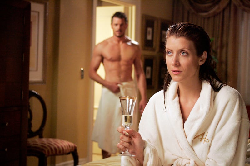 Eric Dane in his iconic 'Grey's Anatomy' towel scene.