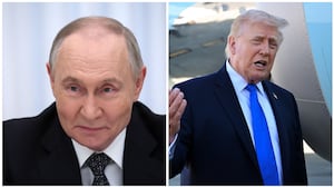 Trump gave sanctions relief to individuals tied to Putin's regime. Getty.