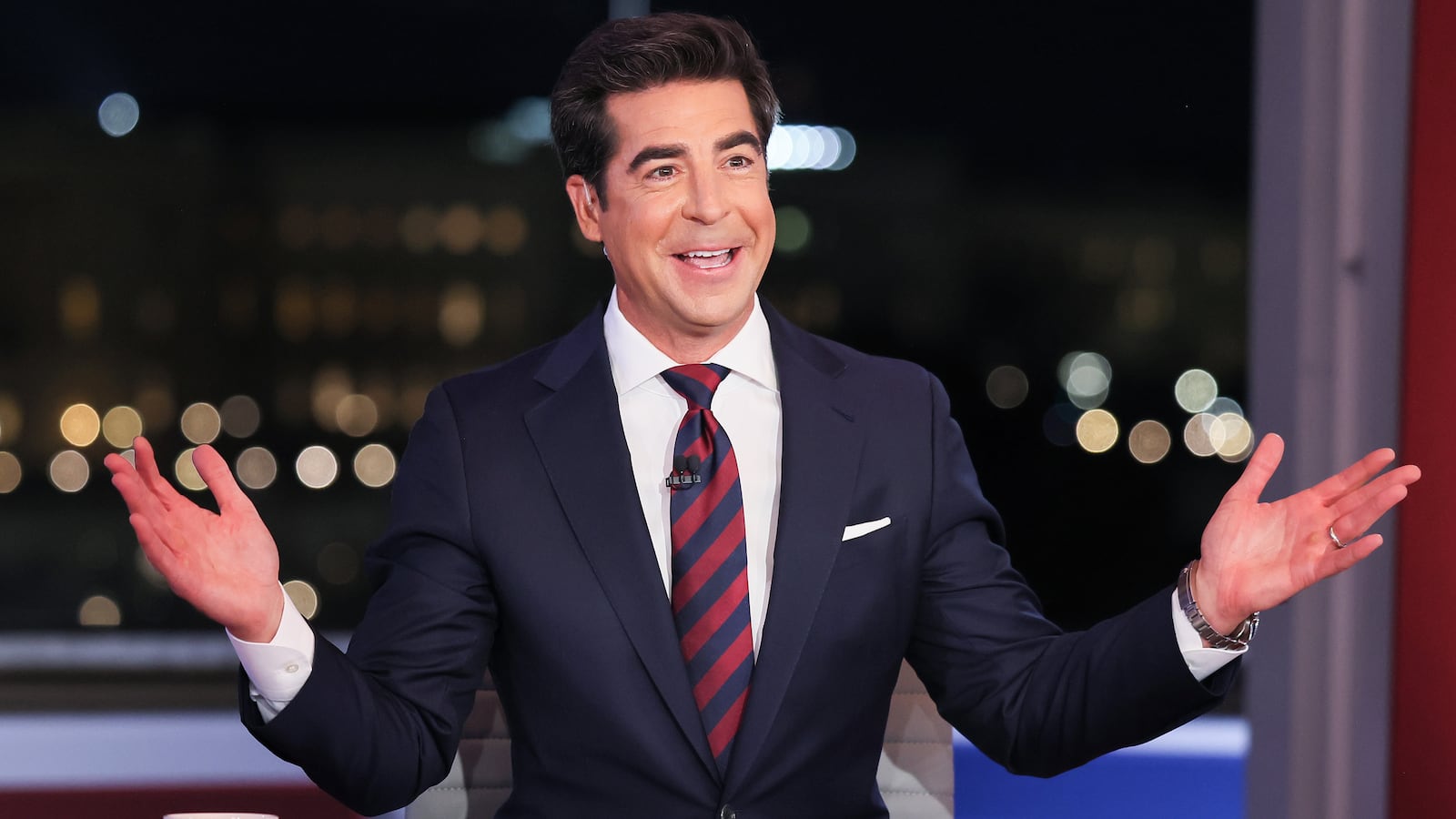 Political commentator and host at Fox News Jesse Watters.