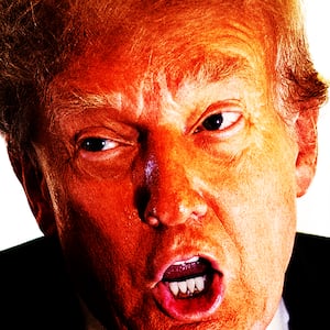 Donald Trump photo illustration