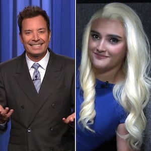 Jimmy Fallon and “Natalie Harp”