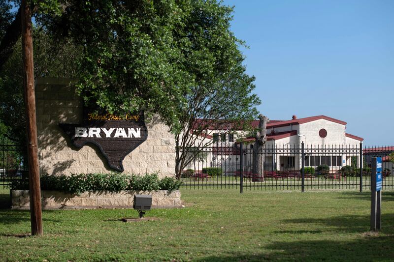 The Federal Prison Camp in Bryan, Texas, also houses disgraced Theranos founder Elizabeth Holmes and reality TV star Jen Shah.