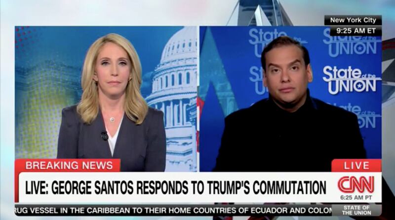 George Santos on State of the Union with Dana Bash.