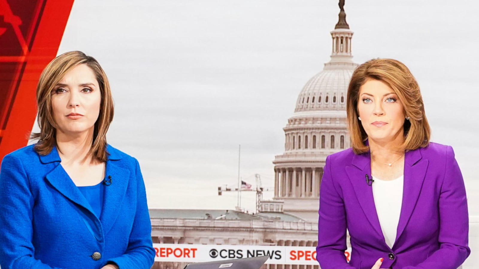 CBS News' Margaret Brennan and Norah O'Donnell are set to moderate Tuesday's vice-presidential debate.
