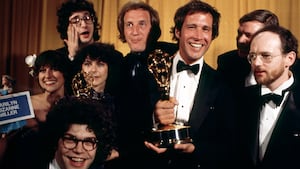 Chevy Chase and SNL writers