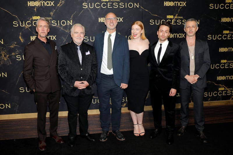 The premiere of  "Succession."