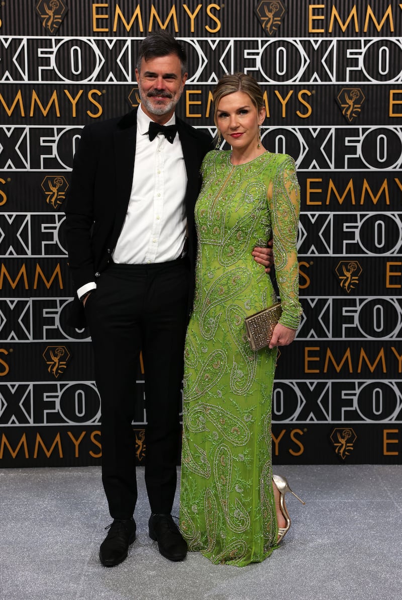 Graham Larson and Rhea Seehorn