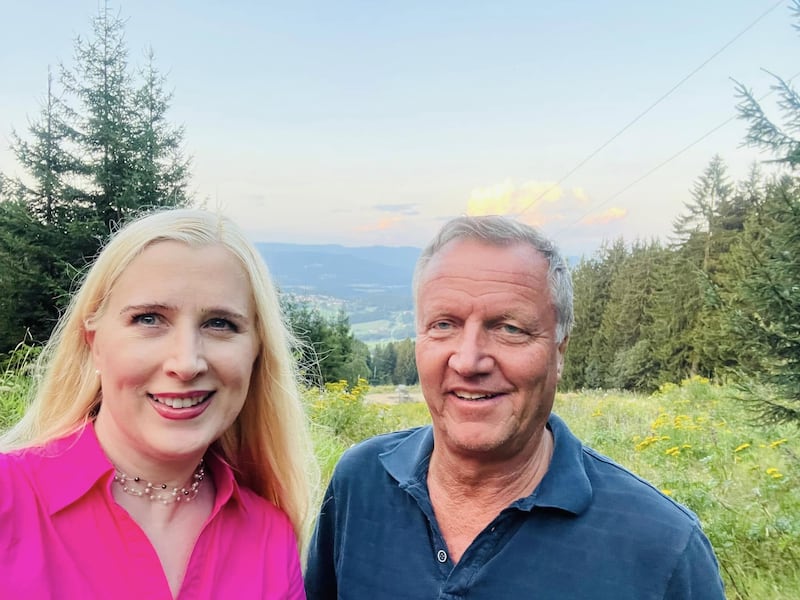 Harald von Hohenzollern and Princess Josefa von Hohenzollern are expecting their first child this month.