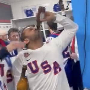 FBI director Kash Patel quaffing beer at the Winter Olympics as investigators appear to have made zero progress on the case of 84-year-old Nancy Guthrie who has now been missing for more than 3 weeks.