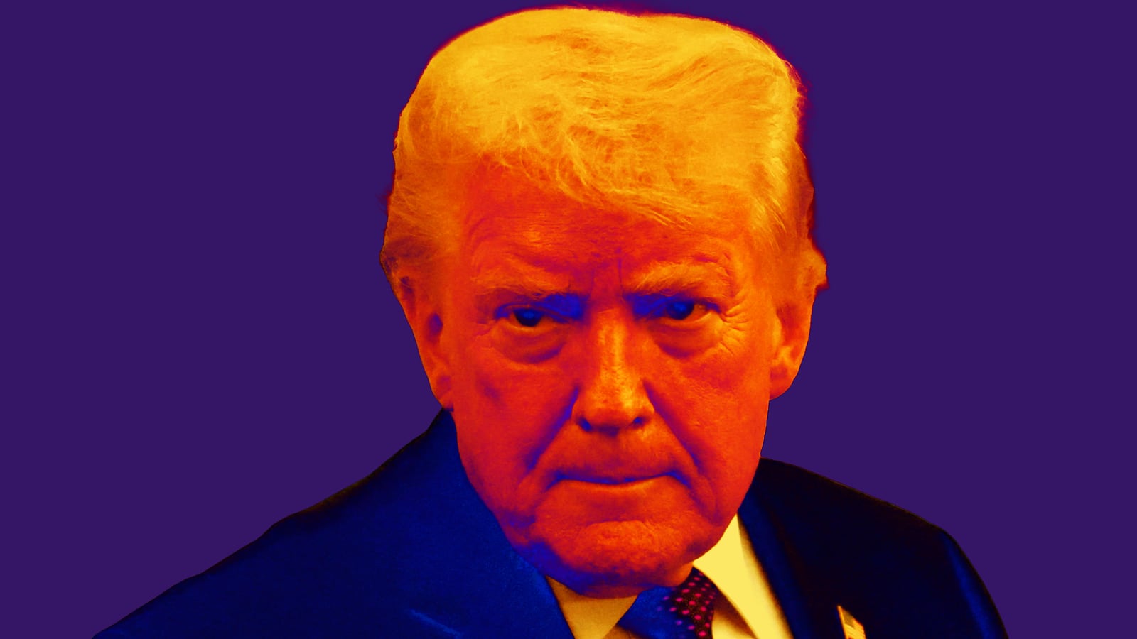 Donald Trump photo illustration