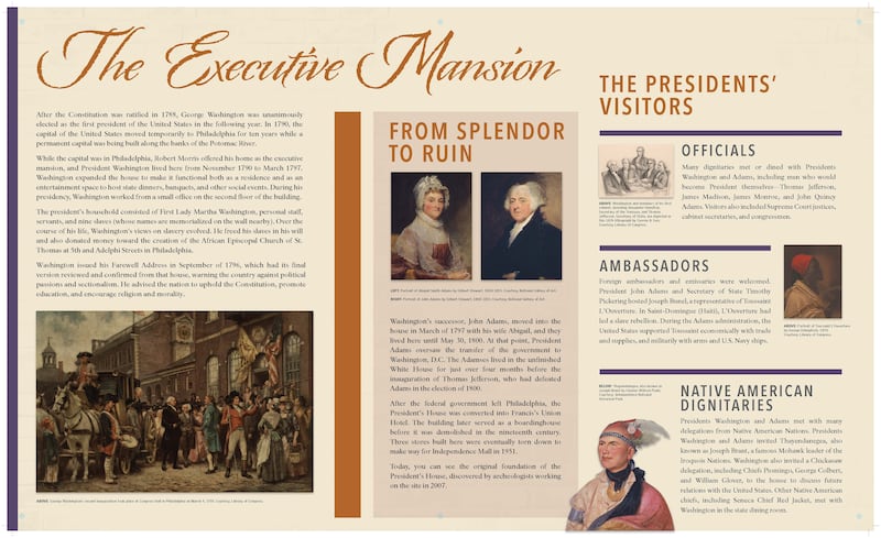 president's house panel