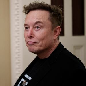 WASHINGTON, DC - MARCH 5: White House Senior Advisor to the President and Tesla and SpaceX CEO Elon Musk departs the U.S. Capitol Building on March 5, 2025 in Washington, DC. Musk was meeting with Republican senators at a closed door lunch. (Photo by Andrew Harnik/Getty Images)