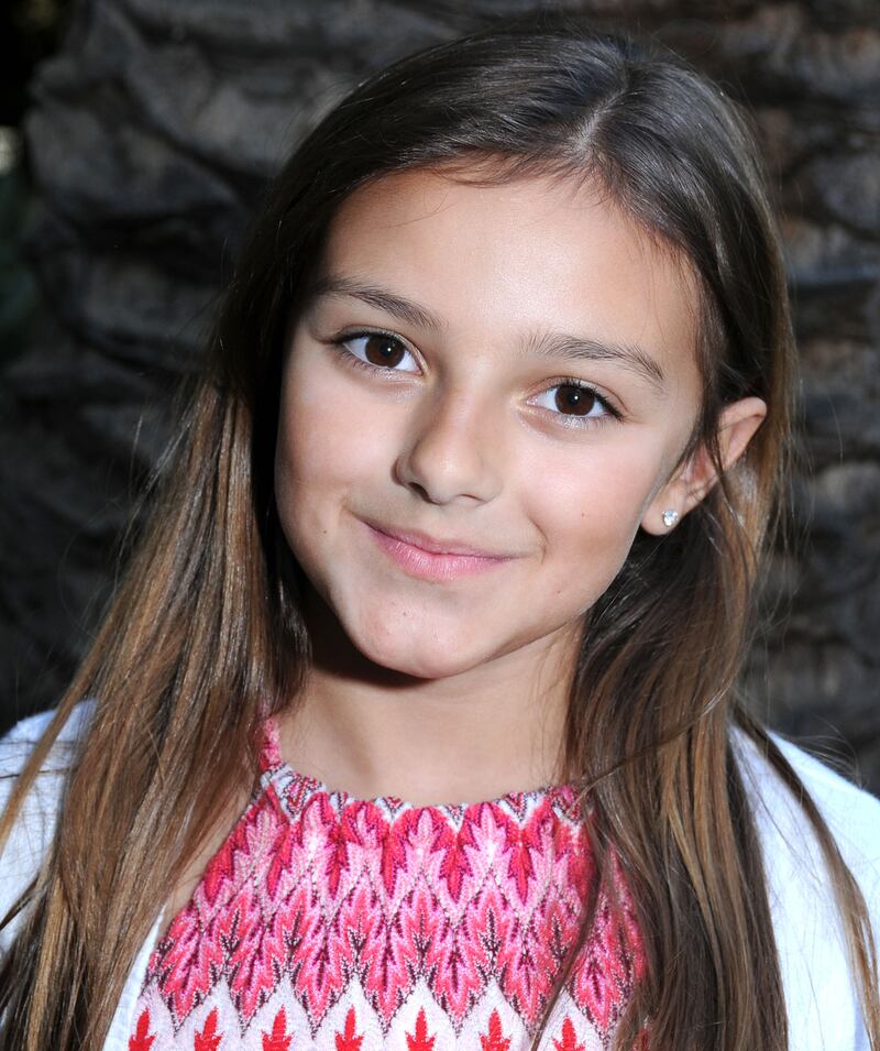 Alexis Wilkins as a child.