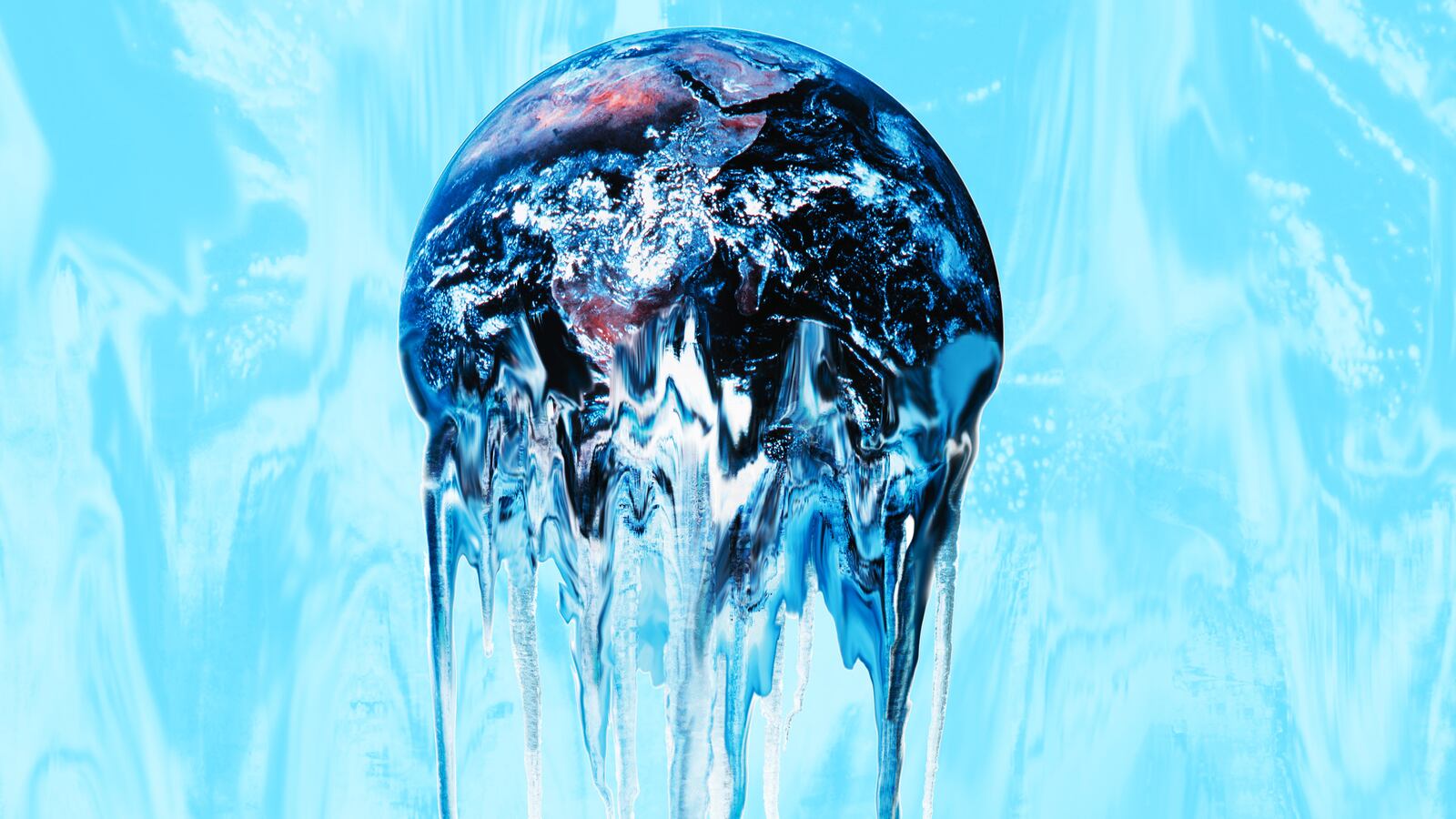 image of ocean melting with light blue water swirling in background 10yearchallenge how hard did aging hit you climate change global warming