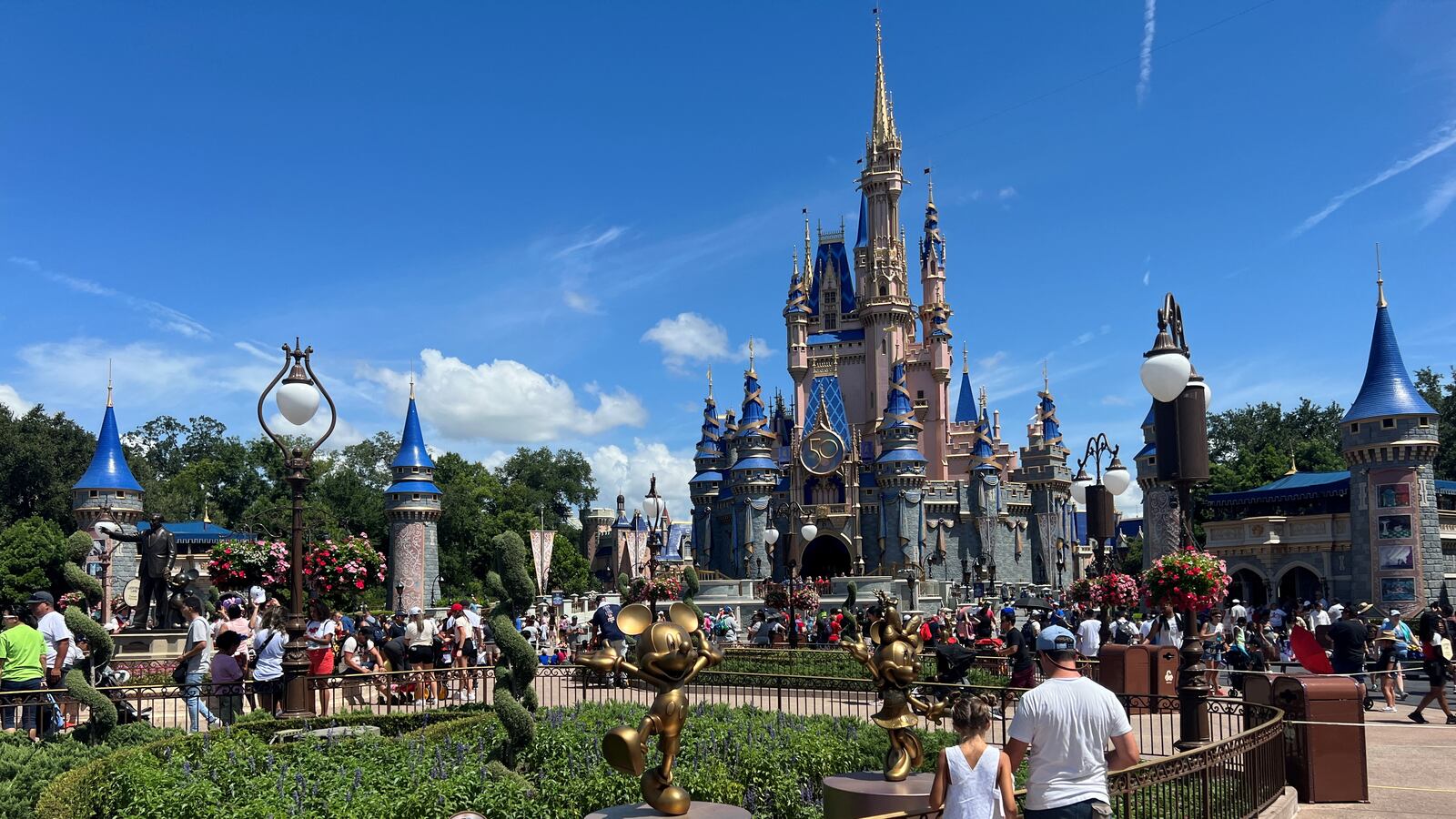 Disney World in Orlando, Florida is facing an attendance drop amid the company's feud with Ron DeSantis.