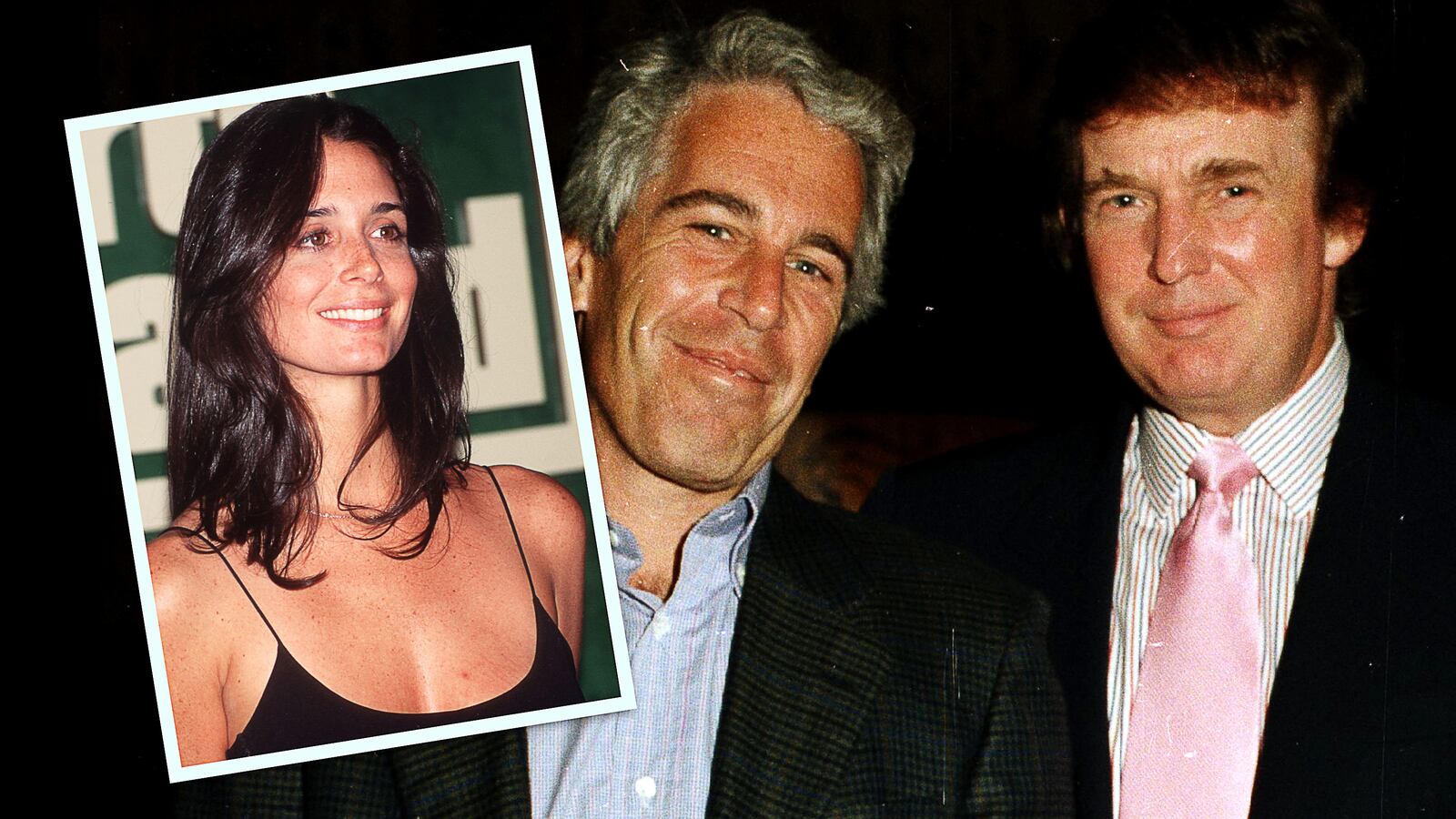 Model Stacy Williams, Jeffery Epstein and Donald Trump